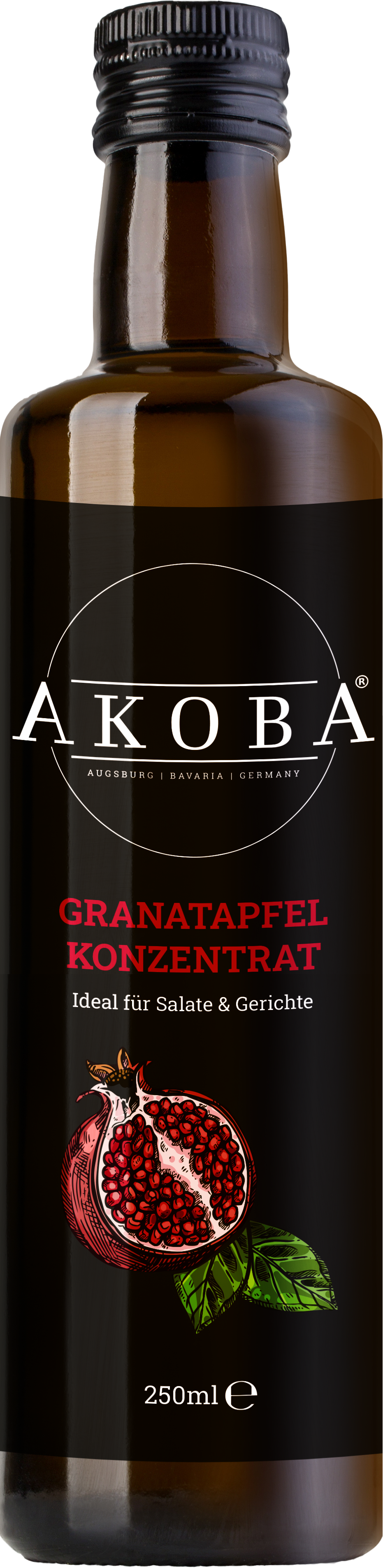 Granatapfel Sirup Flasche